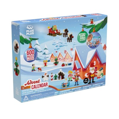 Plus-Plus Advent Calendar 3852 Building Set 300pc