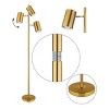 SUGIFT Floor Lamp with 3 Adjustable Rotating Light Heads – Vintage Farmhouse Standing Lamp for Living Room, Bedroom & Office - 2 of 4