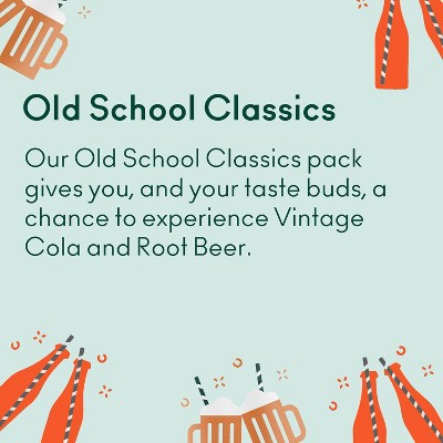 Olipop - Old School Classics Variety Pack, Healthy Soda (12 Oz, 12-Pack)