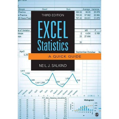 Excel Statistics - 3rd Edition by  Neil J Salkind (Paperback)