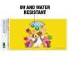 Gremlins Gizmo Rainbow Automotive Bumper Sticker - 2 of 4