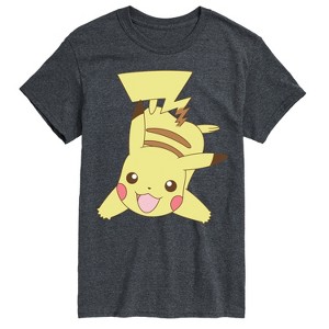 Men's - Pokémon - Pika Red Cheeks Short Sleeve Graphic T-Shirt - 1 of 3