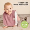 KeaBabies 8-Pack Hallo Baby Drool Bibs , Baby Bibs for Boys, Girls, Pull-on Bibs for Baby Boy, Baby Girl, Baby Bib Unisex - 2 of 4