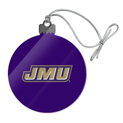 James Madison University Dukes Logo Acrylic Christmas Tree Holiday Ornament