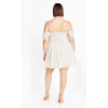Women's Plus Size Lulu Dress - oat | CITY CHIC - 2 of 4