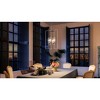 Urban Ambiance Luxury New Traditional Chandelier 31.75''H x 18''W,  Brushed Nickel Finish,  Griffith Collection, UHP3984 - 2 of 4