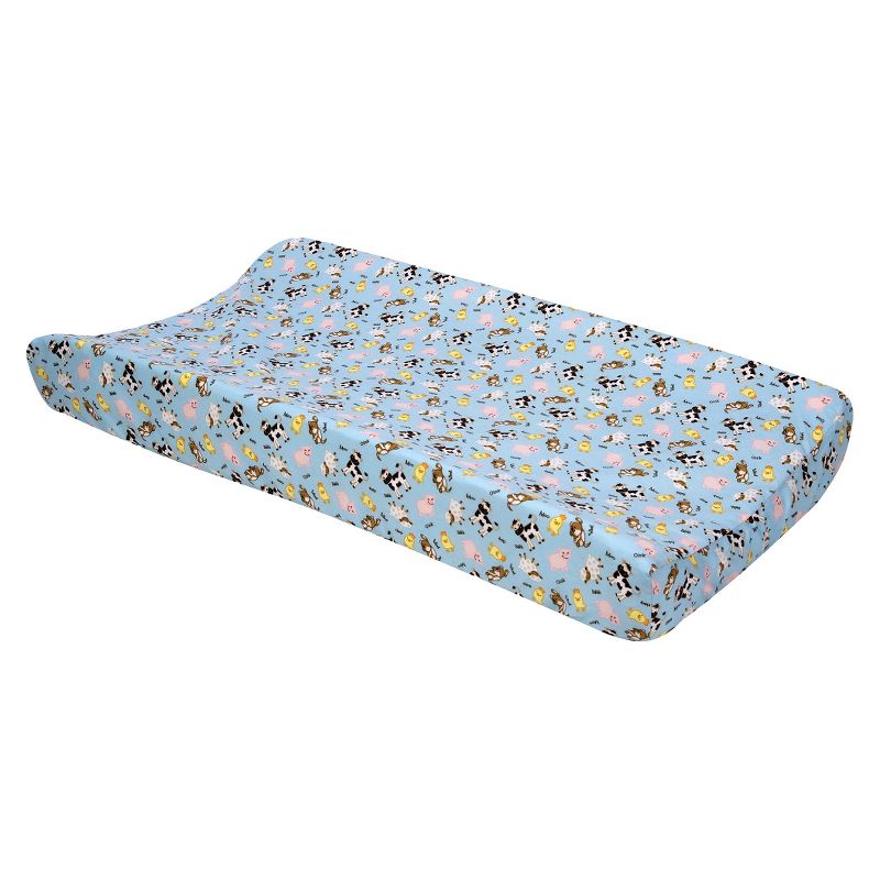 Trend Lab Baby Barnyard Changing Pad Cover, 1 of 5