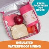 Bentology Lunch Box for Girls - Kids Insulated, Durable Lunchbox Tote Bag Fits Bento Boxes, Containers and Bottles, Back to School Lunch Sleeve Keeps - 2 of 4