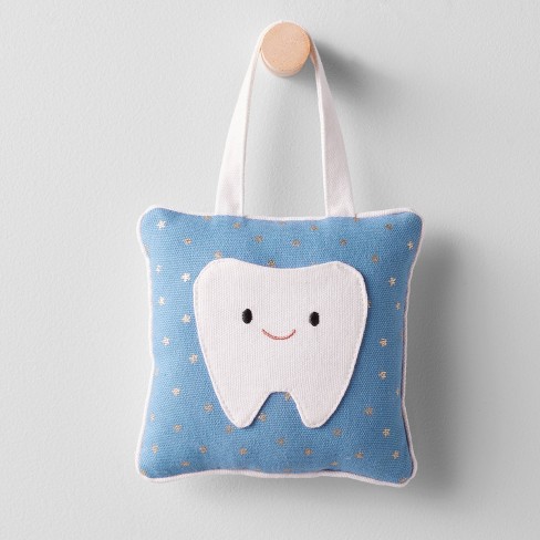 Tooth Fairy Pillow Blue - Pillowfort™ - image 1 of 4