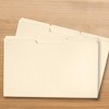 School Smart Manila File Folders, Legal Size, 1/3 Cut Tabs, Pack of 100 - 2 of 4