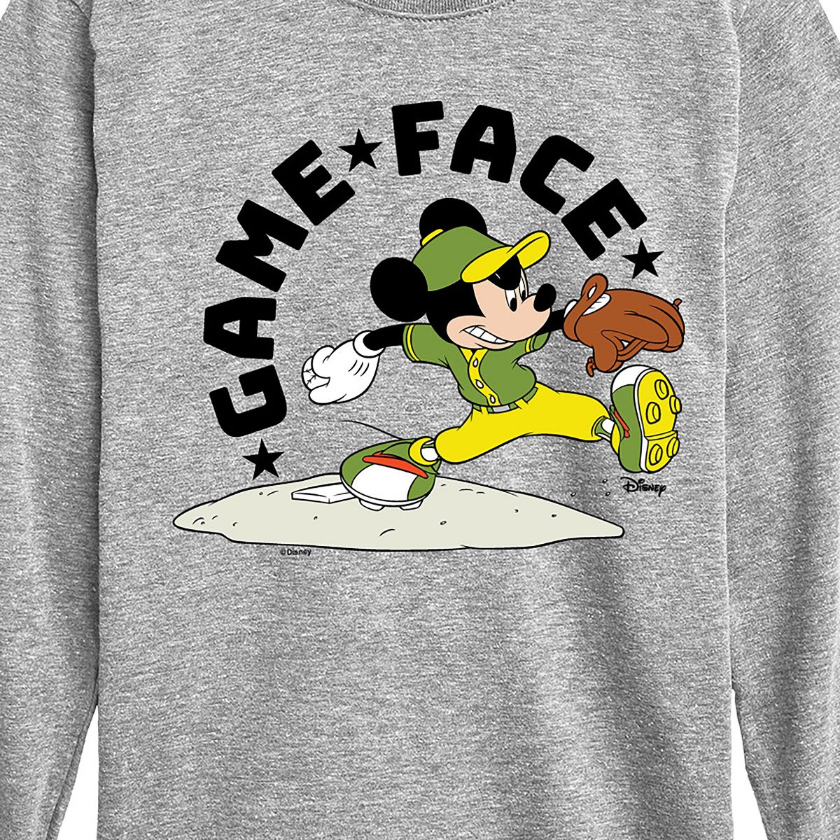 Boys' - Disney - Game Face Baseball Long Sleeve Graphic T-Shirt - thumbnail 2