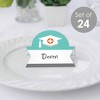 Big Dot of Happiness Medical School Grad - Doctor Graduation Party Tent Buffet Card - Table Setting Name Place Cards - Set of 24 - 2 of 4