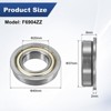 Unique Bargains Chrome Steel Durable Multipurpose Use Flanged Ball Bearing - 3 of 4