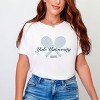 Yale University Tennis Rackets - Women's Garment Dyed Graphic T-Shirt - 3 of 4