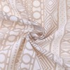 INSPIRE CHIC Women's Geometric Printed Cotton Linen Lace Trim Square Scarves 1Pc - 4 of 4