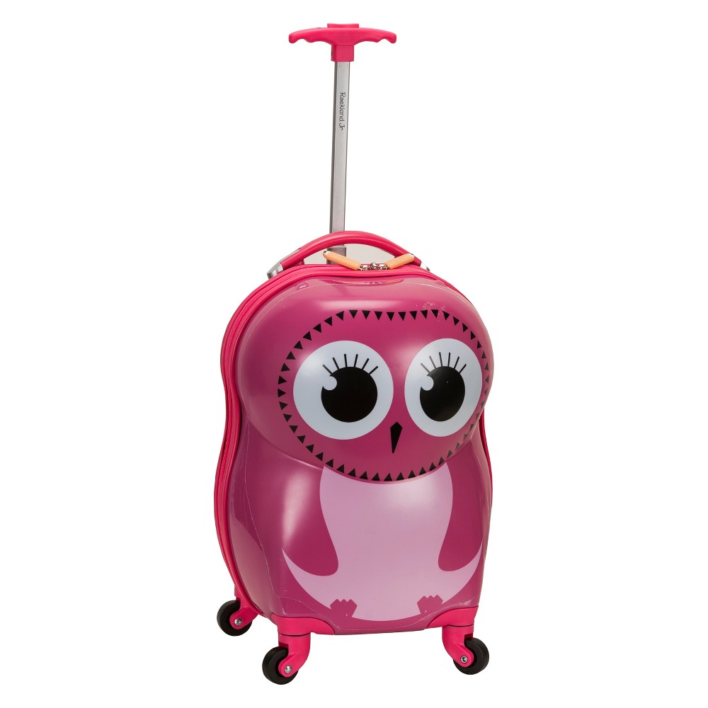 Photos - Luggage Rockland Kids' My First Hardside Carry On Spinner Suitcase - Owl 