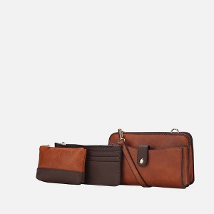 MKF Collection Muriel Crossbody Bag with Card Holder and Small Pouch by Mia K - 1 of 4
