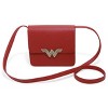 DC Comics Wonder Woman Metal Logo Crossbody Bag Purse Red - 2 of 4