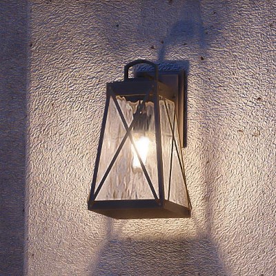 Urban Ambiance Luxury English Country Outdoor Wall Light,  11-1/2"H x 6"W,  Olde Bronze Finish, UHP1050