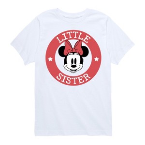 Girls' - Disney - Minnie Little Sister Short Sleeve Graphic T-Shirt - 1 of 4