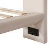 NicBex Queen/Full Size Upholstered Bed Frame with Sensor Light and Charging Station for Adults - 4 of 4