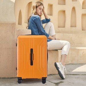 20"/24"/28" 3 pcs/set in ABS Spinner Wheel Luggage, Modern Carry on Suitcase, Matching Color, TSA Combination Lock - 1 of 4