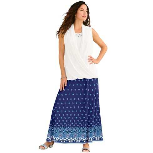 Women's plus size outlet maxi skirts 30 off