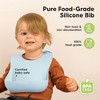 KeaBabies 2-Pack Silicone Bibs For Babies, Food Grade Silicone Baby Bibs for Eating, Feeding, Toddler Bibs, Boys, Girls - 2 of 4
