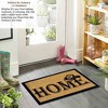 Gardenised Heavy Duty Coco Coir Doormat with Non Slip PVC Baking Embossed Welcome Design Coconut Fiber Floor Mat 18x30" - 3 of 4