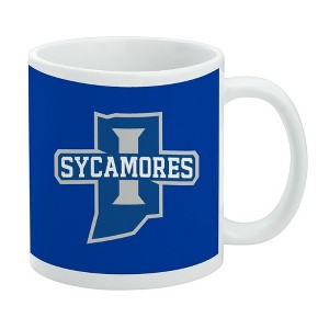 Indiana State University Primary Logo Ceramic Coffee Mug Novelty Gift Mugs for Coffee Tea and Hot Drinks 11oz White - 1 of 4