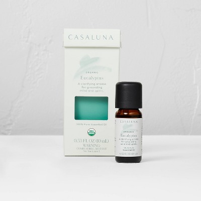 0.33 fl oz Organic Eucalyptus Essential Oil - Casaluna™