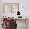 Stupell Industries Boho Botanical Leaf Silhouette 2pc Framed Giclee Art Set - 3 of 4
