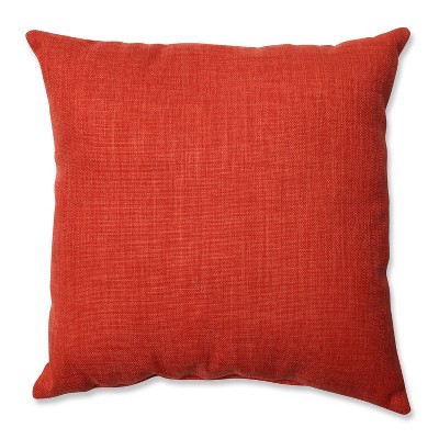 Pure Shock Square Throw Pillow Red - Pillow Perfect : Target