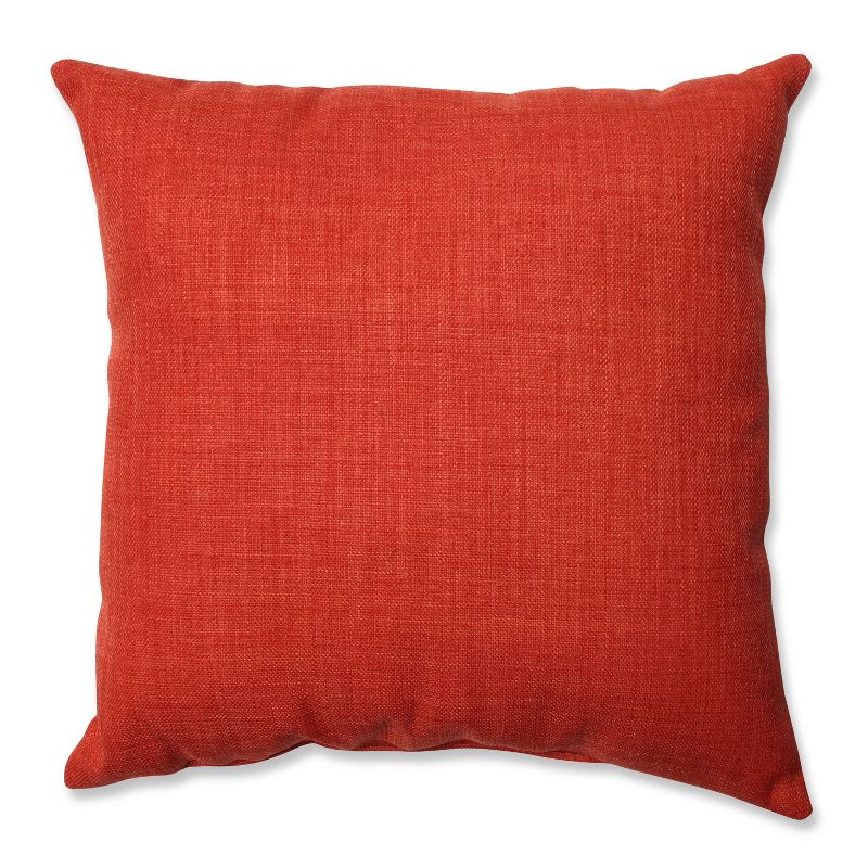 Pure Shock Square Throw Pillow Red - Pillow Perfect, 1 of 4