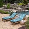 ARDEN Outdoor Plush Modern Tufted Chaise Cushion, 76 x 22, Tufted Cushion for Chaise Lounger - 3 of 4