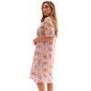 Just Love Short Sleeve Nightgown Sleep Dress for Women Sleepwear - 2 of 3