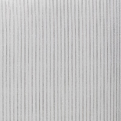 Gray Striped Cotton Percale Queen Sheet Set