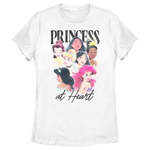 Women's Disney Princess at Heart T-Shirt - 1 of 4