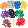 SCS Direct Building Block Bricks - Set of 500 Pc Bulk Set - 10 with 27 Bonus Roof Pieces - Tight Fit with All Major Brands- Gift Idea - 3 of 3