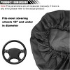 TruAIR Car Steering Wheel Sun Shade Cover Ð Universal 18 Inch Protector - 2 of 4