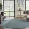 Nourison Positano Solid Indoor Outdoor Rug - 3 of 4