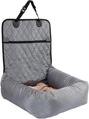 Large Gray Soft Sided Dog Carrier and Bed