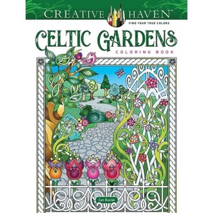 Creative Haven Celtic Gardens Coloring Book - (Adult Coloring Books: World & Travel) by  Cari Buziak (Paperback) - 1 of 1
