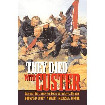They Died With Custer - (Soldiers' Bones from the Battle of the Little Bighorn) by  Douglas D Scott & P Willey & Melissa A Connor (Paperback)