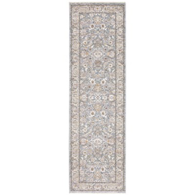 Oriental Weavers Maharaja 070E1 Blue/ Ivory Indoor Area Rug - 2'3" x 7'6"