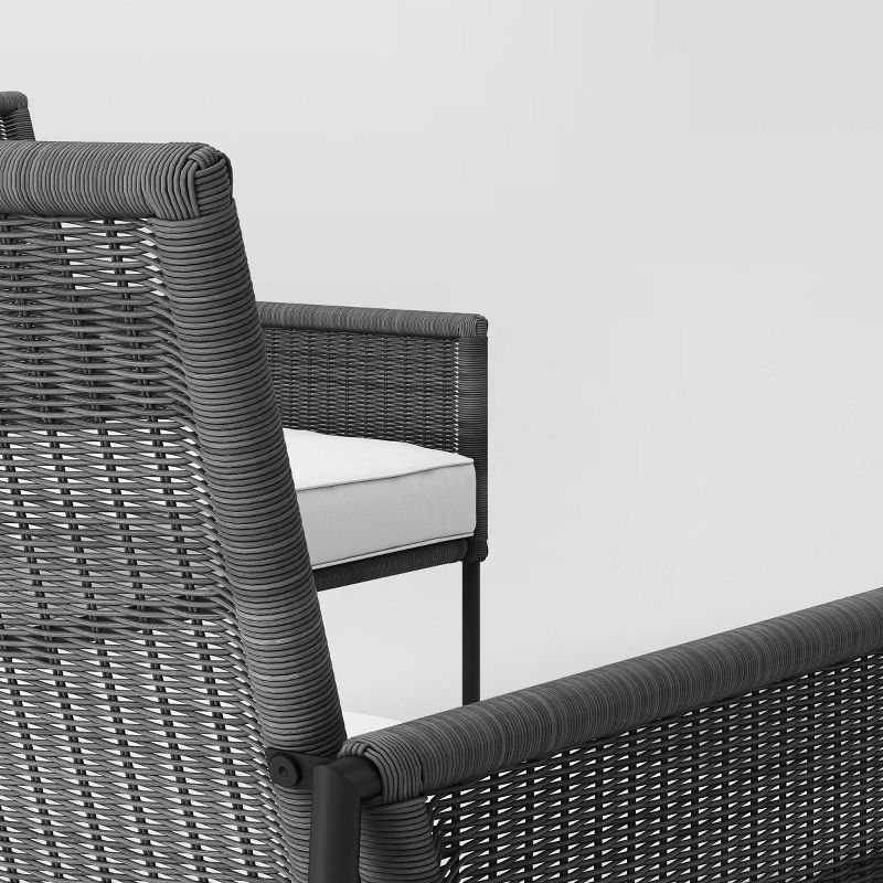 Tucker Wicker Outdoor Patio Sectional Sofa  Gray - Threshold&#8482; designed w/Studio McGee, 6 of 9