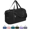 Narwey Large Travel Duffel Bag with Wet Pocket + Clear Travel Toiletry Bag for Women and Men - 2 of 3