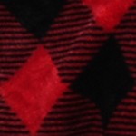 plaid red