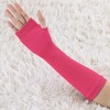 Allegra K Classic Fashion Stretch Fingerless Arm Warmmer Oversleeve - 2 of 4
