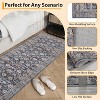 Acekool 6x9 Washable Vintage Rug – Non-Slip Low-Pile Carpet for Living Room & Bedroom - 3 of 4